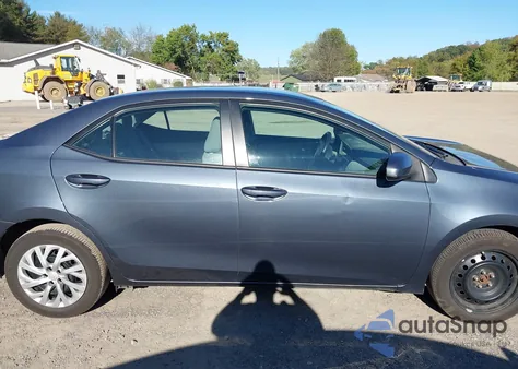 2018 Toyota Corolla Le из США, поврежденный, VIN 2T1BURHEXJC997002